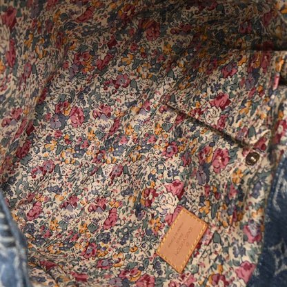 Louis Vuitton 2007 Monogram Denim Patchwork Postie 2way Shoulder Handbag M95374