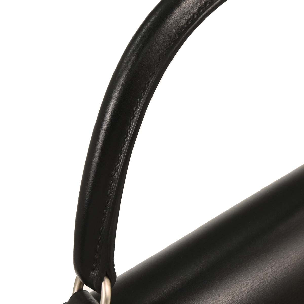 Hermes 1999 Black Box Calf Kelly 32 Sellier 2way Shoulder Handbag