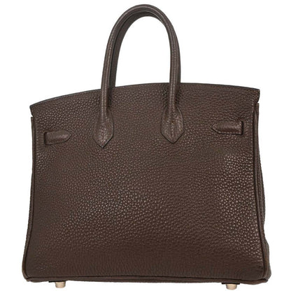 Hermes Ebene Togo Birkin 25 Handbag