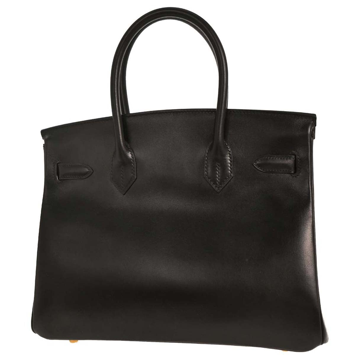 Hermes 2003 Box Calf Birkin 30 Handbag