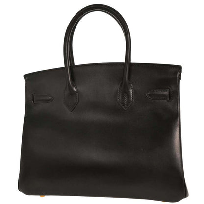 Hermes 2003 Box Calf Birkin 30 Handbag