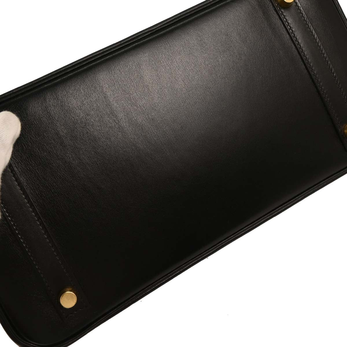 Hermes 2003 Box Calf Birkin 30 Handbag