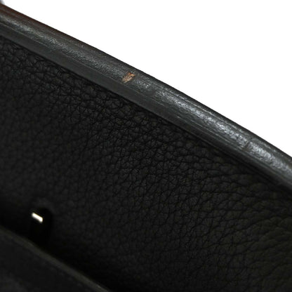 Hermes 2003 Black Togo Birkin 40 Handbag