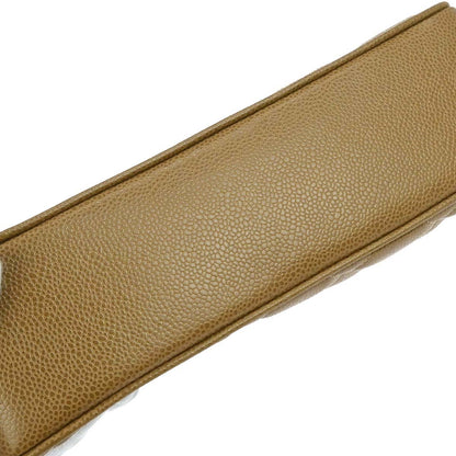 Chanel 1994-1996 Beige Caviar Chain Tote Bag