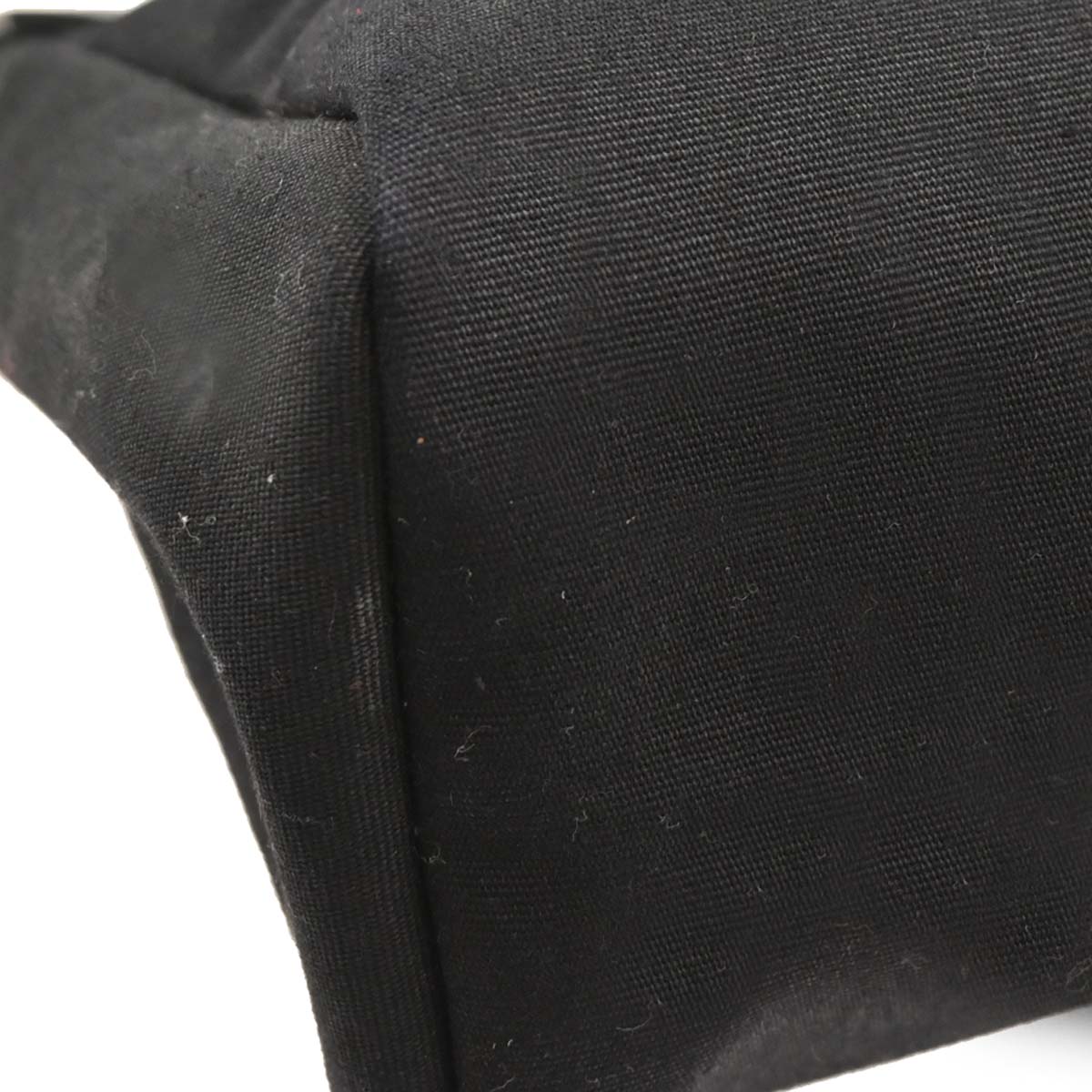 Hermes 2003 Black Beige Toile Officier GM Herbag PM 2 in 1 Handbag