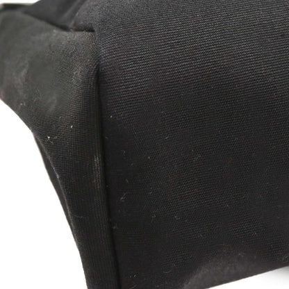 Hermes 2003 Black Beige Toile Officier GM Herbag PM 2 in 1 Handbag