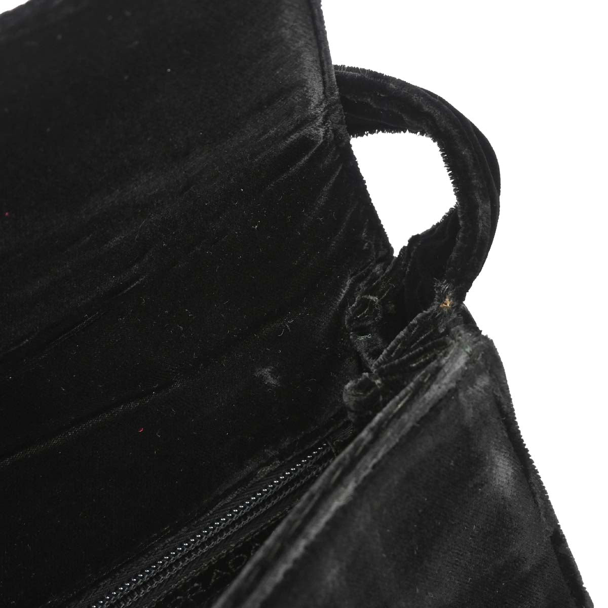 Prada Black Velvet Handbag