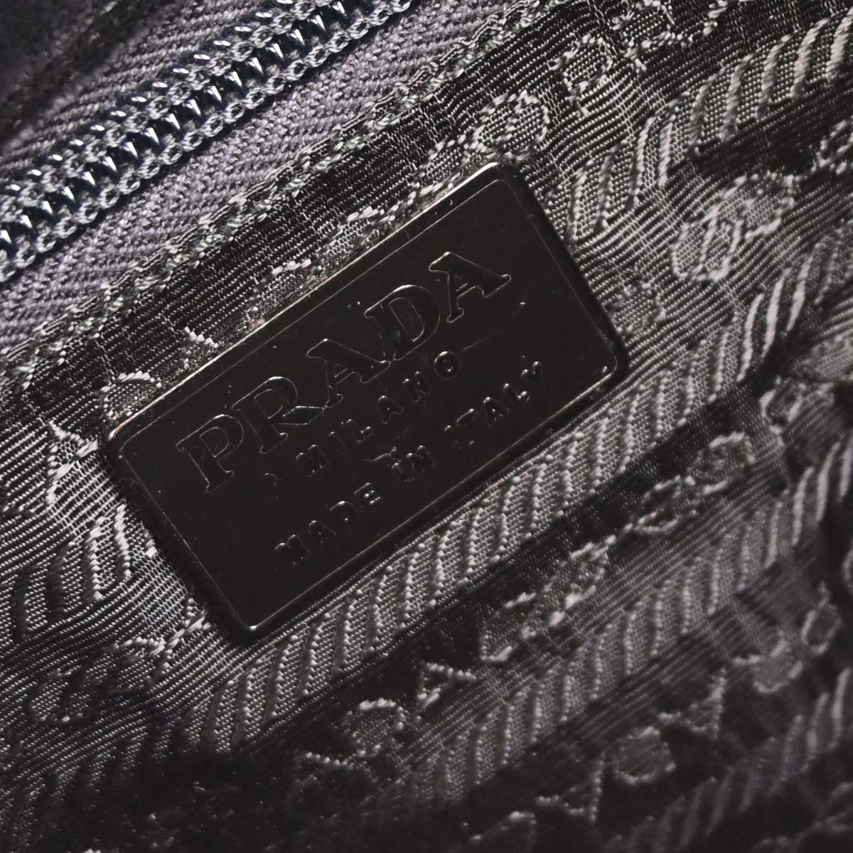 Prada Black Velvet Handbag