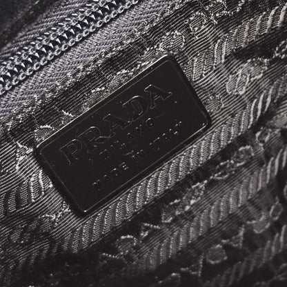 Prada Black Velvet Handbag