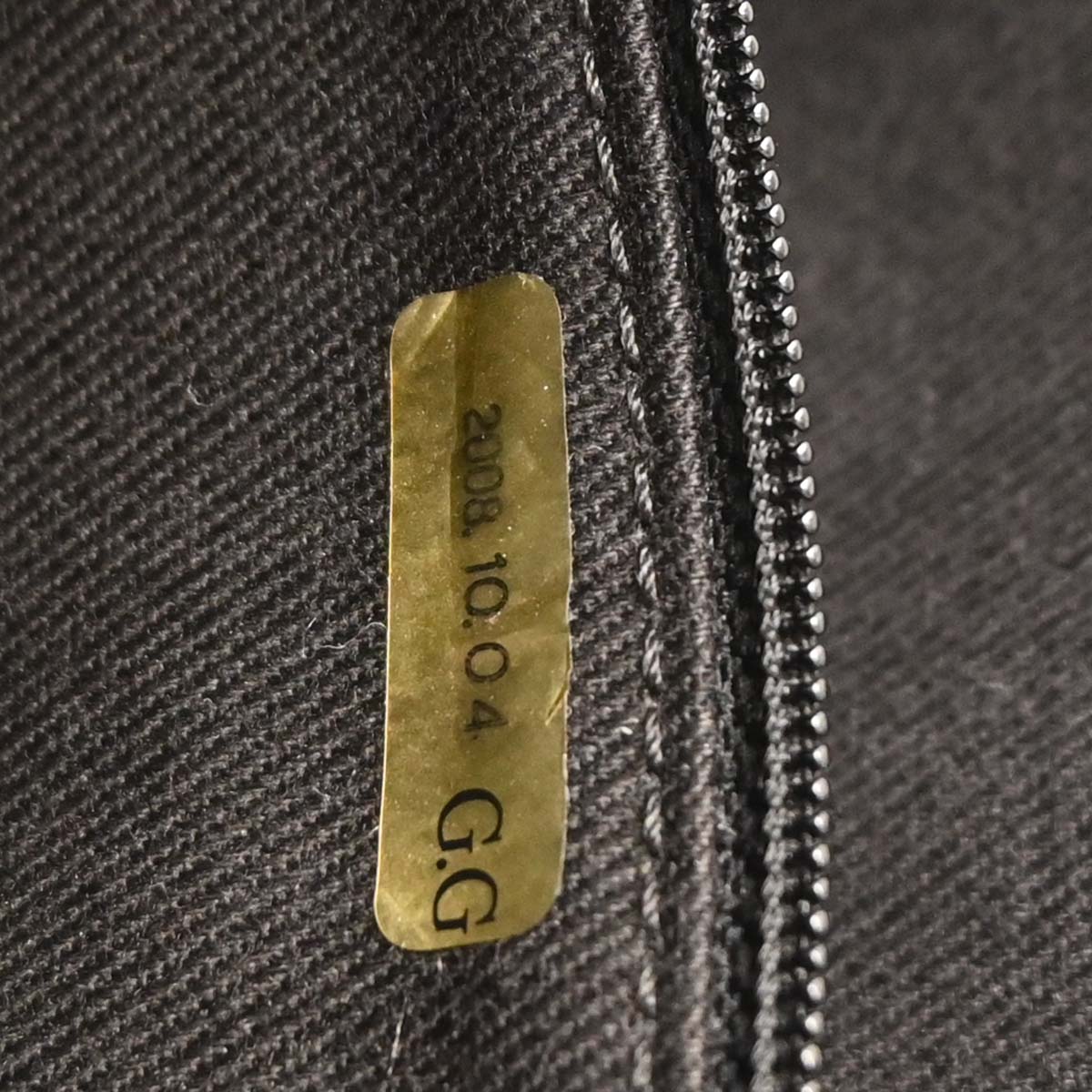 Chanel 2008-2009 Black Lambskin Secret Label Flap Handbag