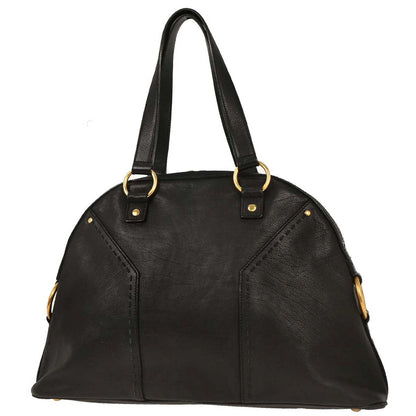 Yves Saint Laurent Black Leather Handbag