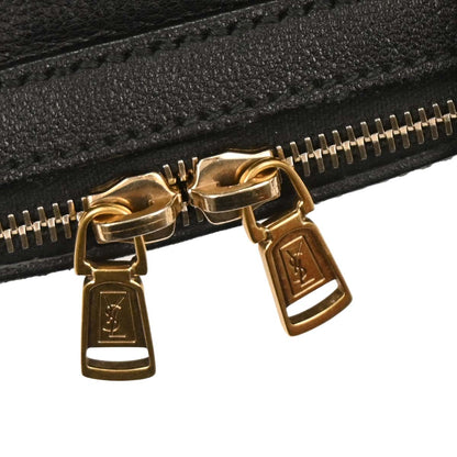 Yves Saint Laurent Black Leather Handbag