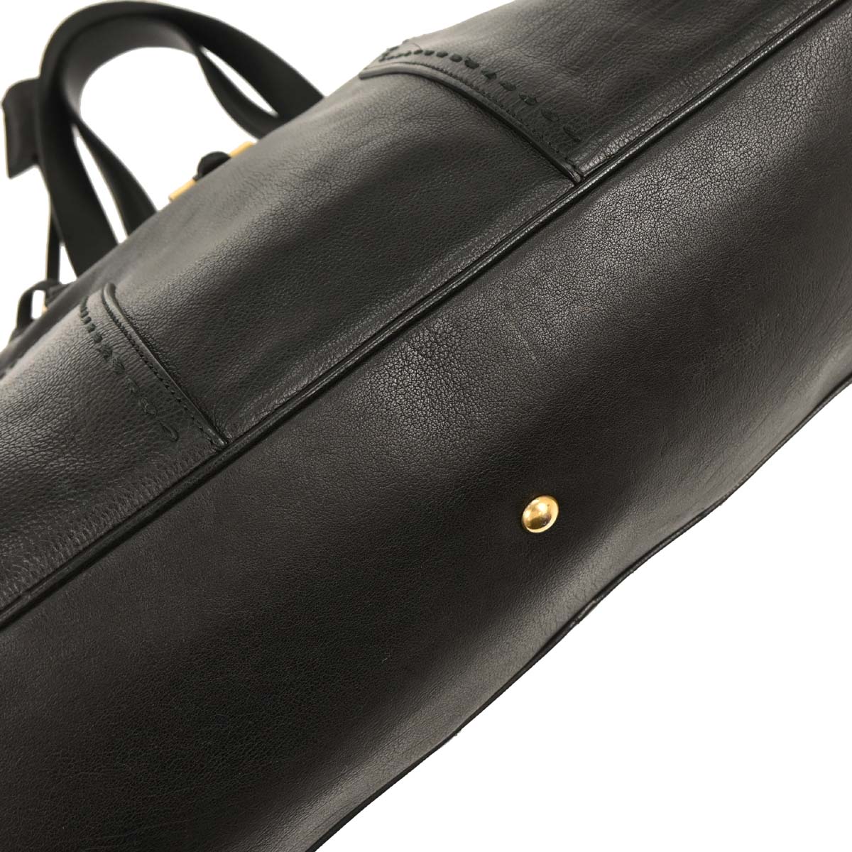 Yves Saint Laurent Black Leather Handbag