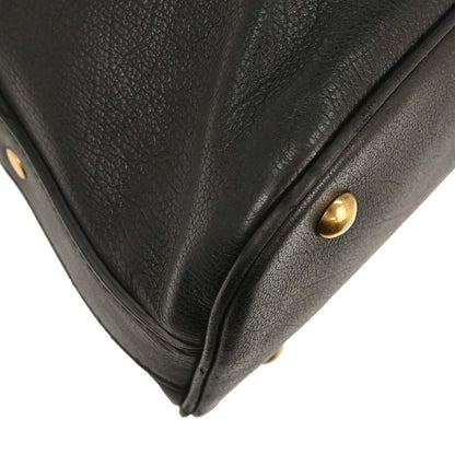 Yves Saint Laurent Black Leather Handbag