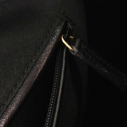 Yves Saint Laurent Black Leather Handbag