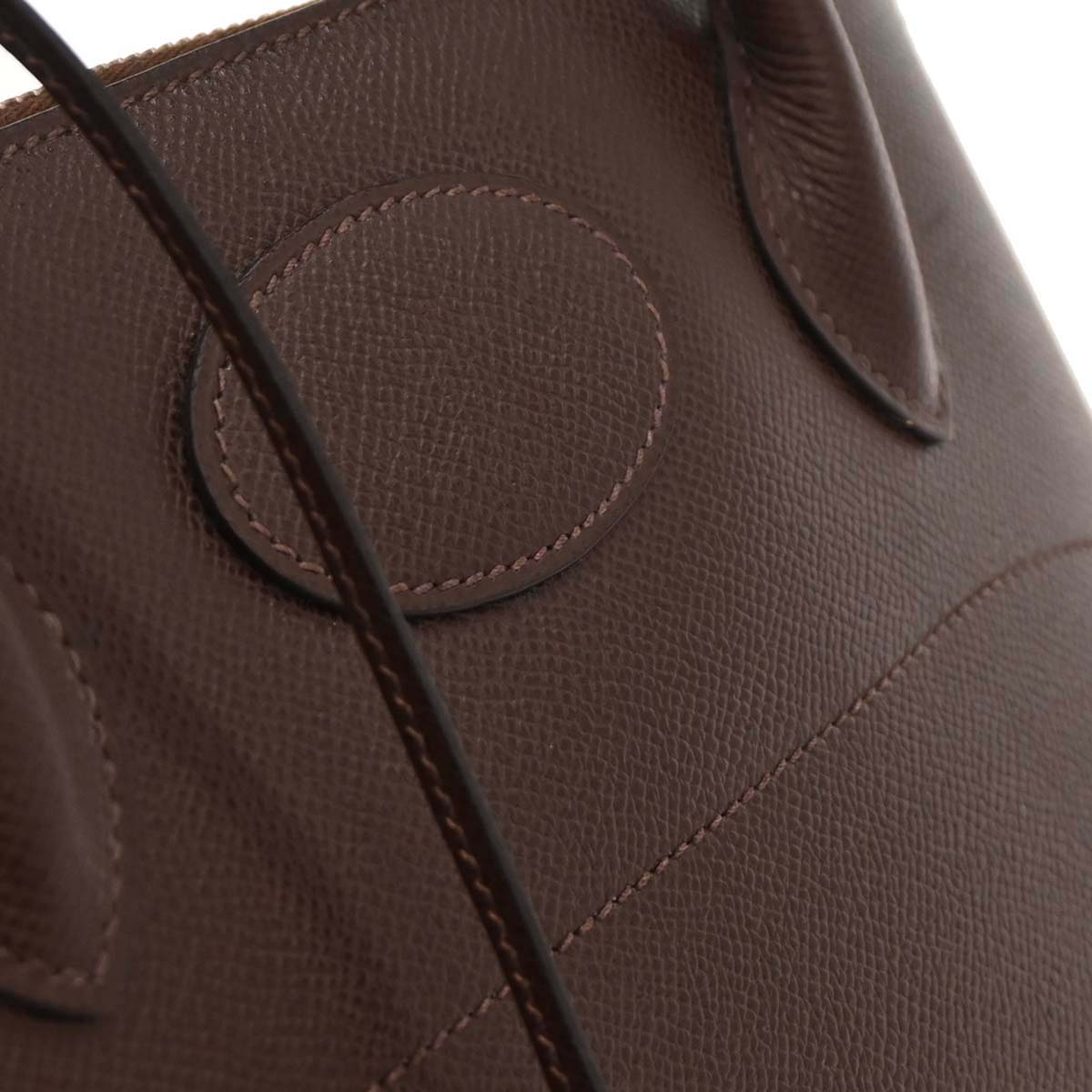 Hermes 2008 Havane Courchevel Bolide 31 2way Shoulder Handbag