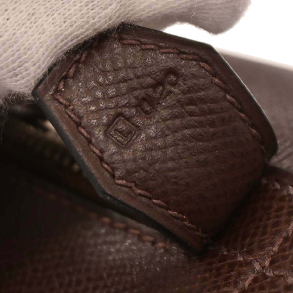 Hermes 2008 Havane Courchevel Bolide 31 2way Shoulder Handbag