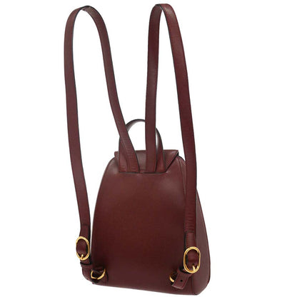 Cartier Bordeaux Leather Backpack