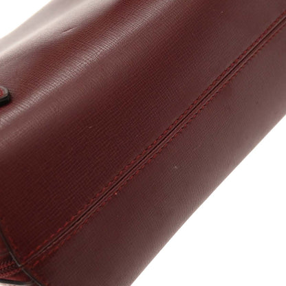 Cartier Bordeaux Leather Backpack