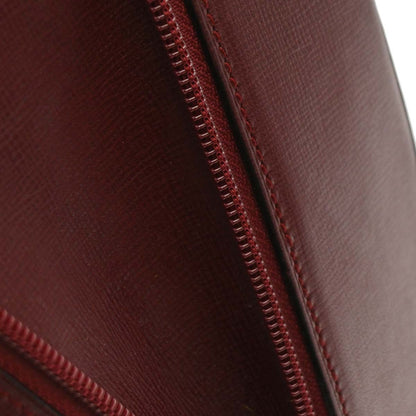 Cartier Bordeaux Leather Backpack