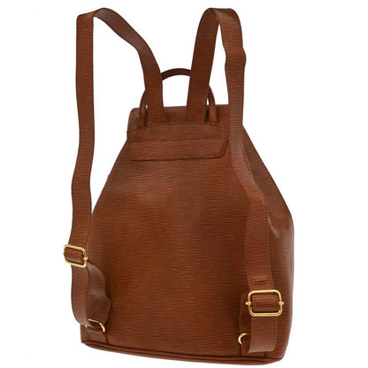 Fendi Brown Leather Backpack