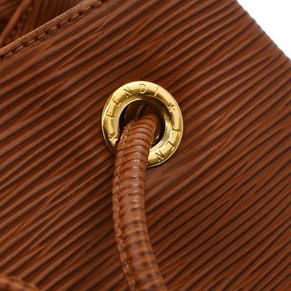 Fendi Brown Leather Backpack