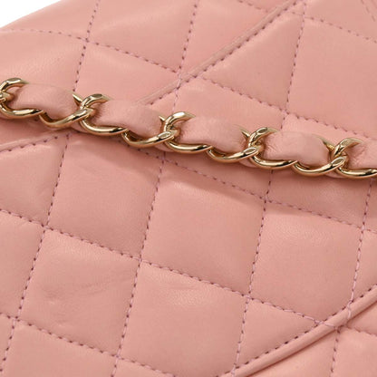 Chanel 2008-2009 Lambskin Mini Classic Square Flap Bag