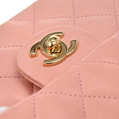 Chanel 2008-2009 Lambskin Mini Classic Square Flap Bag