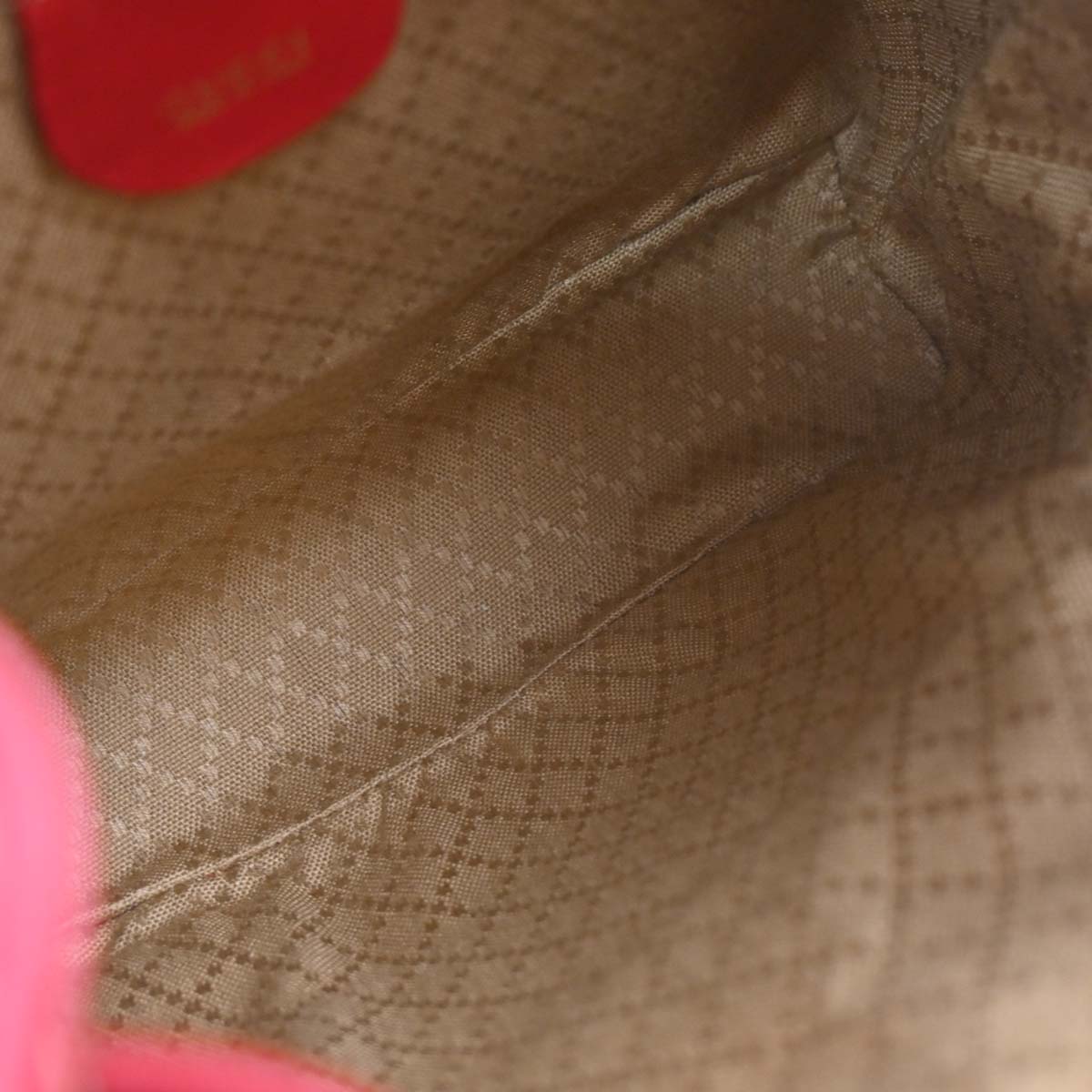 Gucci Red Bamboo Backpack