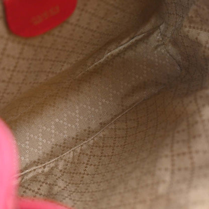 Gucci Red Bamboo Backpack