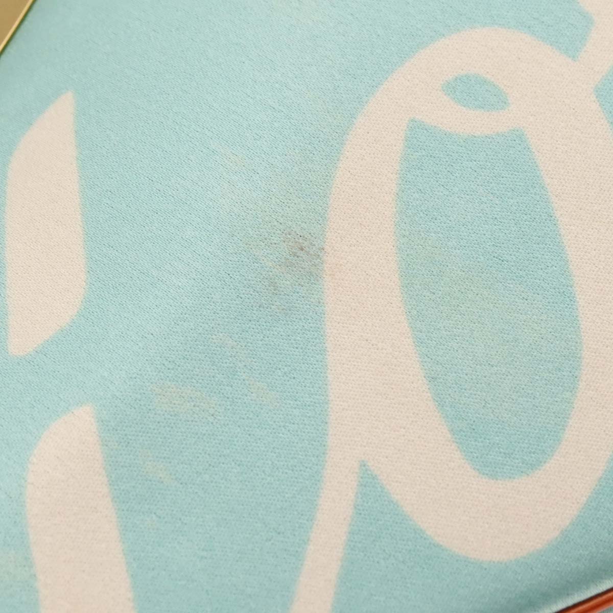 Christian Dior 2003 Blue Satin Saddle Handbag