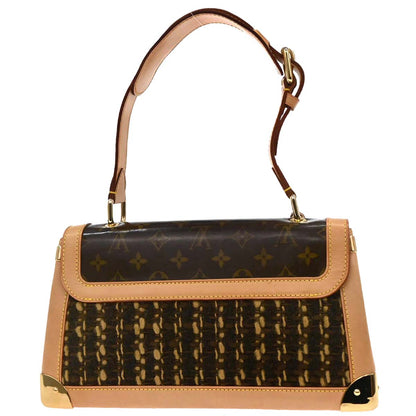 Louis Vuitton 2003 Tweed PVC Monogram Tweedy Handbag M92820