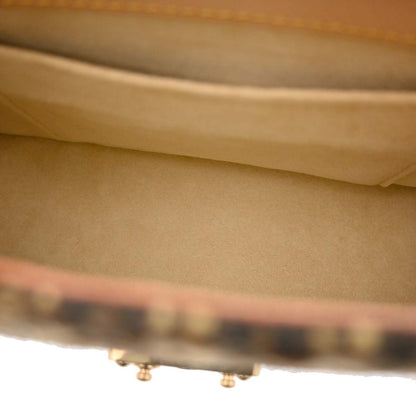 Louis Vuitton 2003 Tweed PVC Monogram Tweedy Handbag M92820