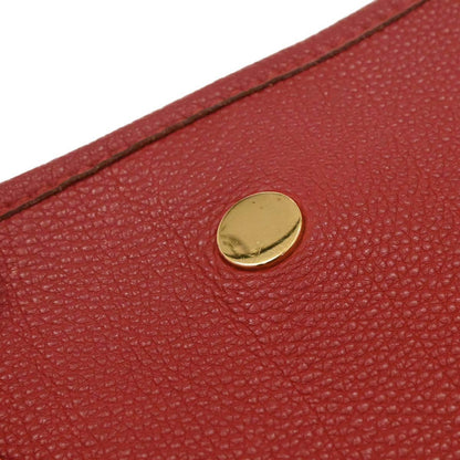 Hermes 2003 Rouge Garance Togo Vespa PM Shoulder Bag