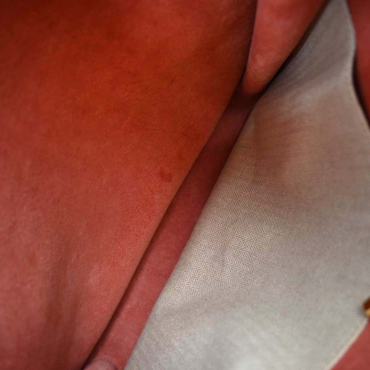 Hermes 2003 Rouge Garance Togo Vespa PM Shoulder Bag