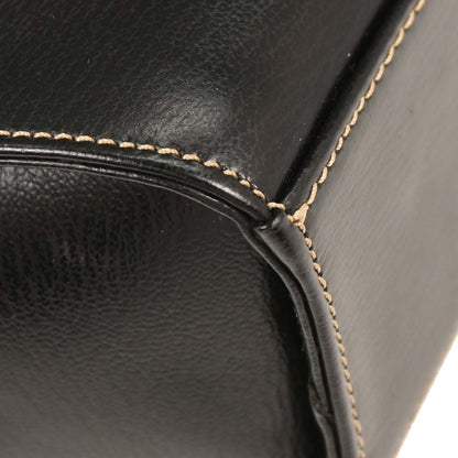 Loewe Black Brown Leather Velazquez Handbag