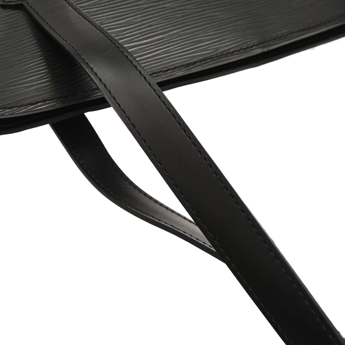 Louis Vuitton 1999 Black Epi Lussac Shoulder Bag M52282