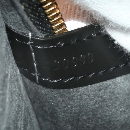 Louis Vuitton 1999 Black Epi Lussac Shoulder Bag M52282