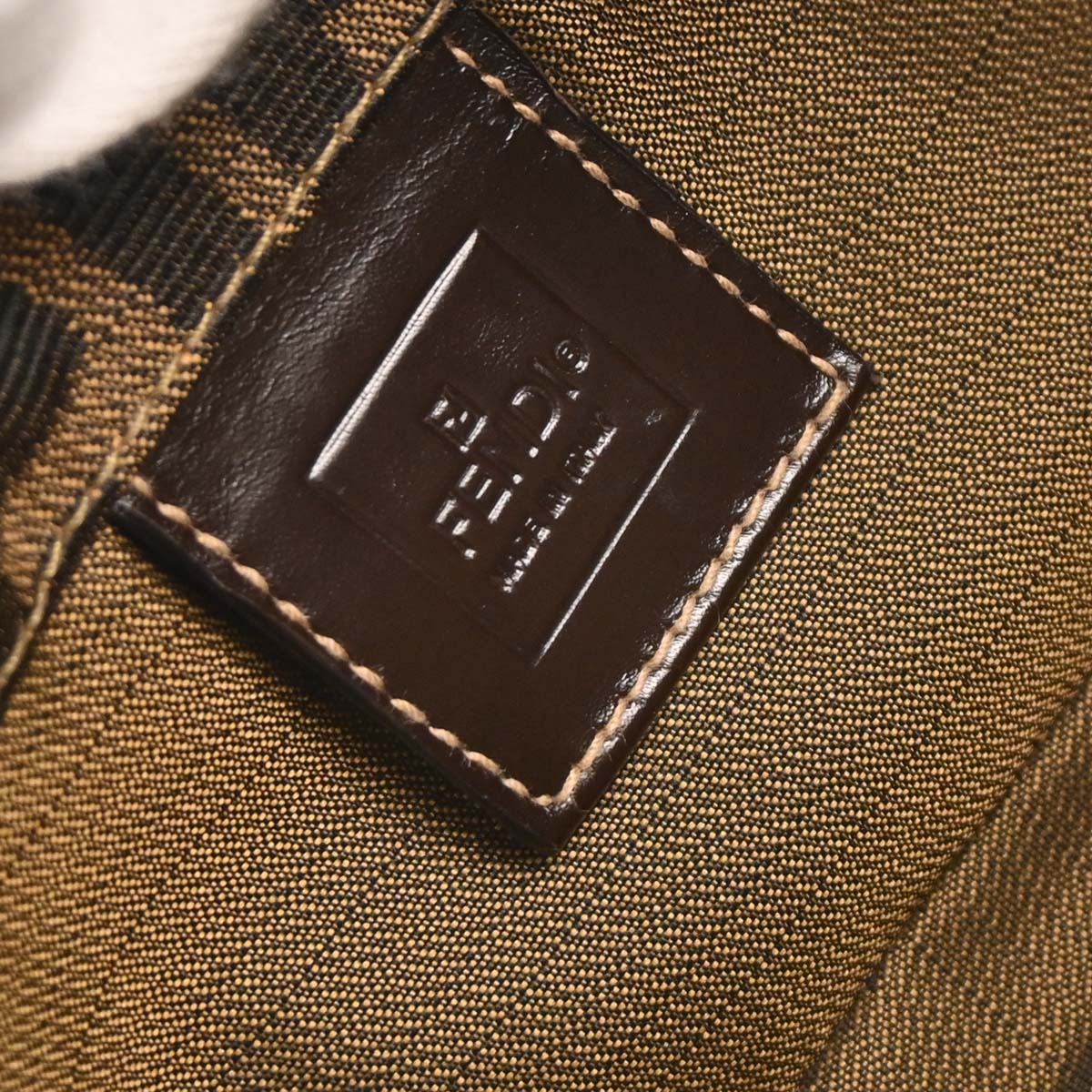 Fendi Brown Zucca Handbag