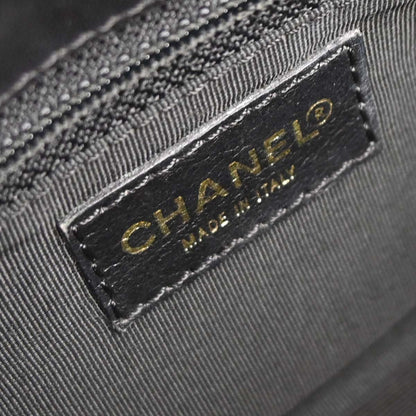 Chanel 2000-2001 Black Lambskin Choco Bar Shoulder Bag