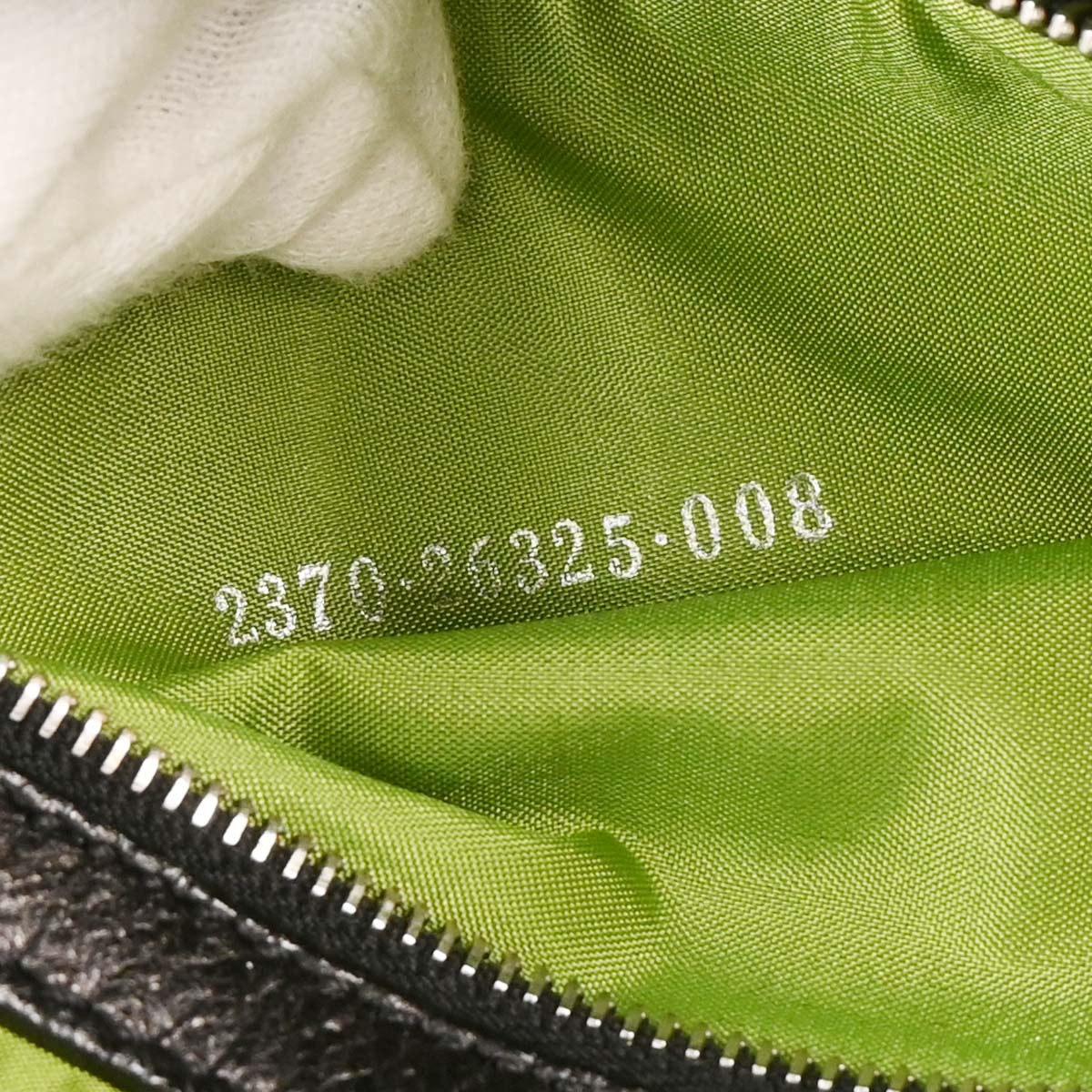 Fendi Black Leather Mamma Baguette Handbag