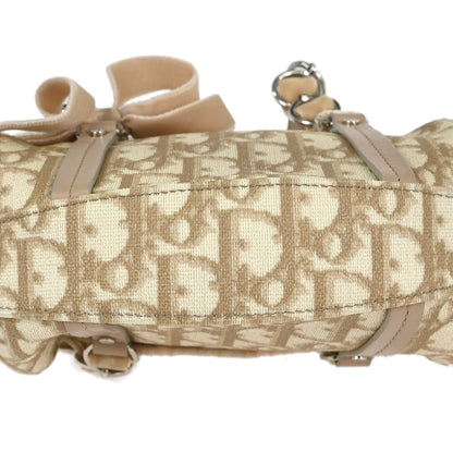 Christian Dior White PVC Trotter Romantic Handbag