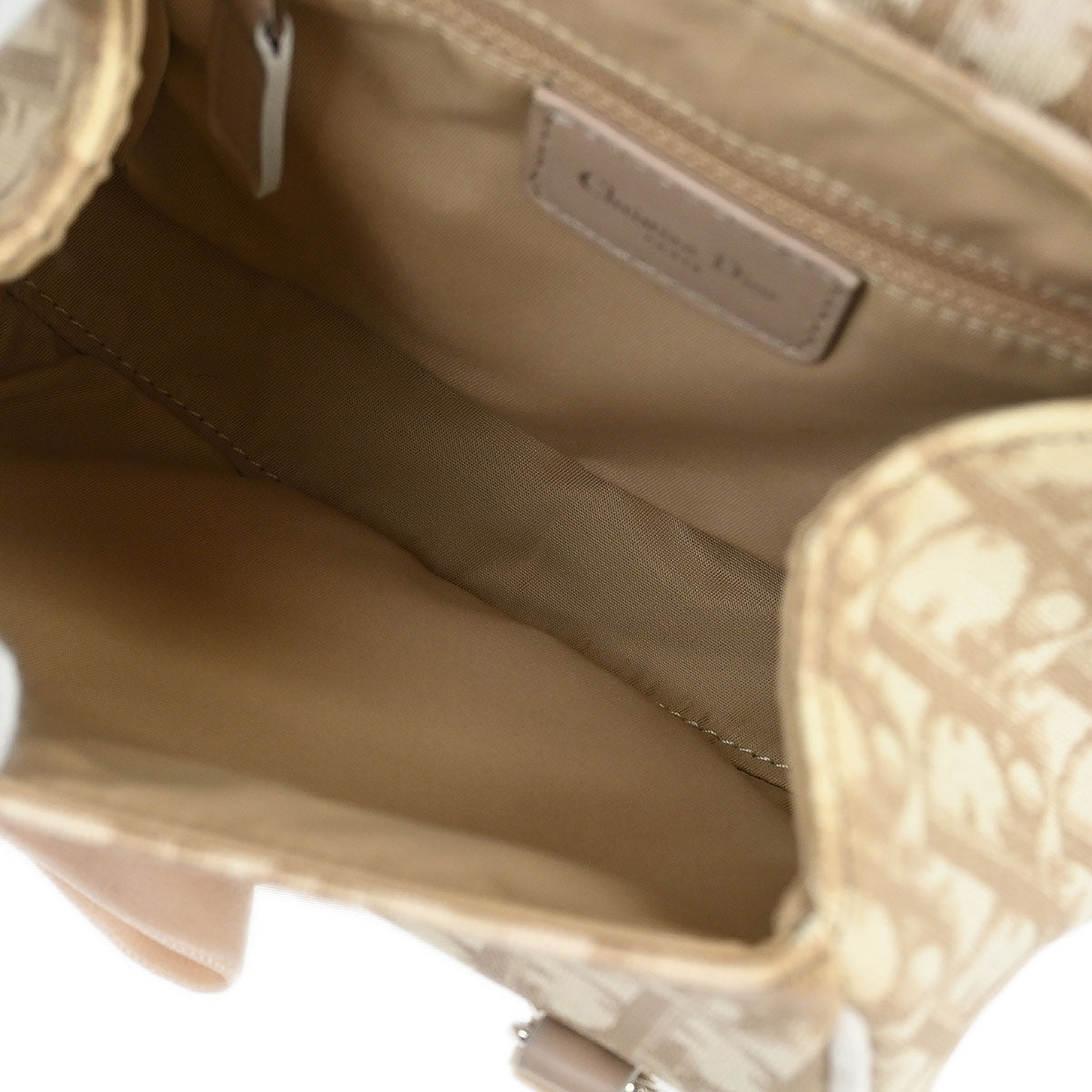 Christian Dior White PVC Trotter Romantic Handbag