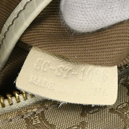 Celine * Beige Canvas Macadam Shoulder Bag