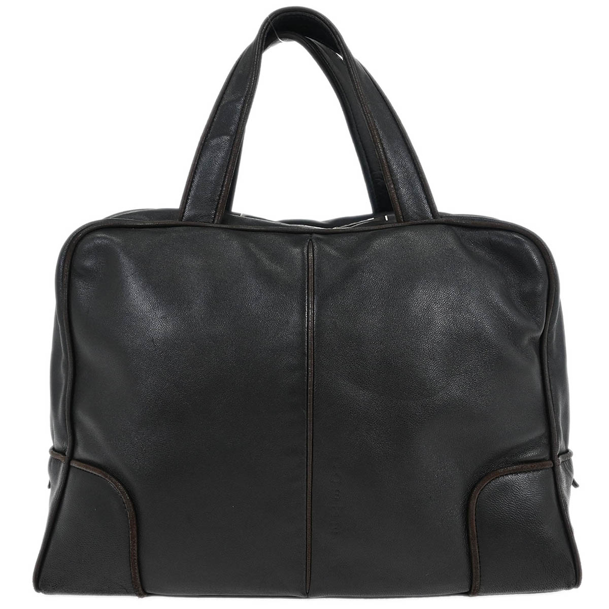 Loewe Black Leather Handbag