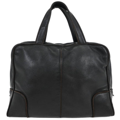 Loewe Black Leather Handbag