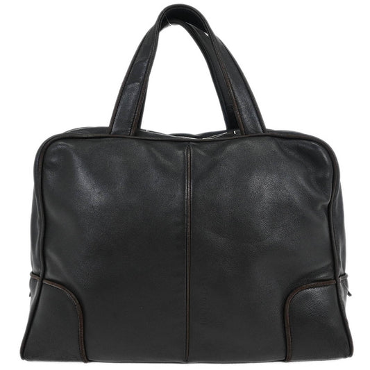 Loewe Black Leather Handbag