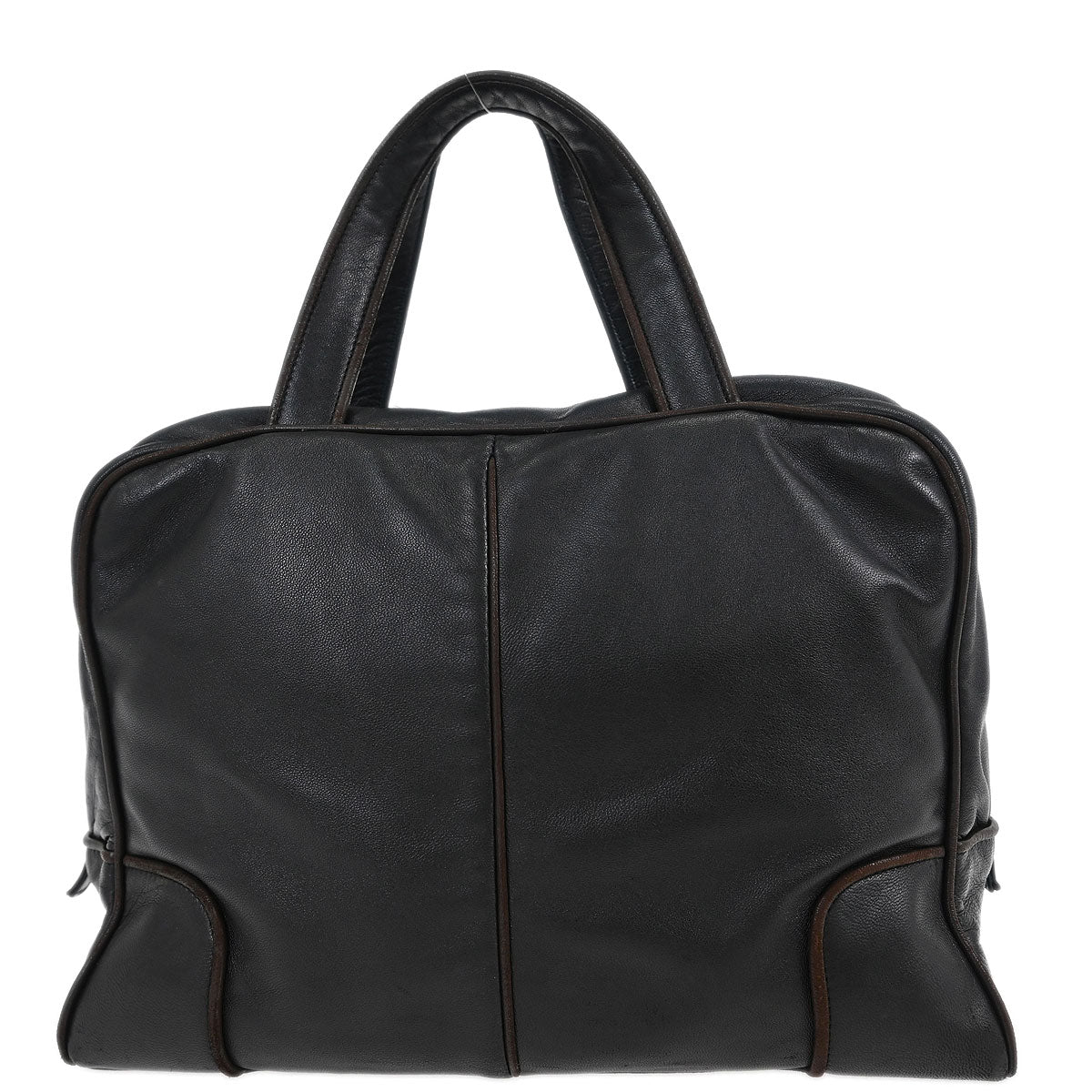 Loewe Black Leather Handbag