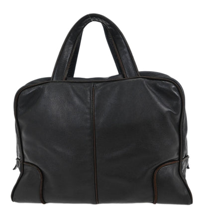 Loewe Black Leather Handbag