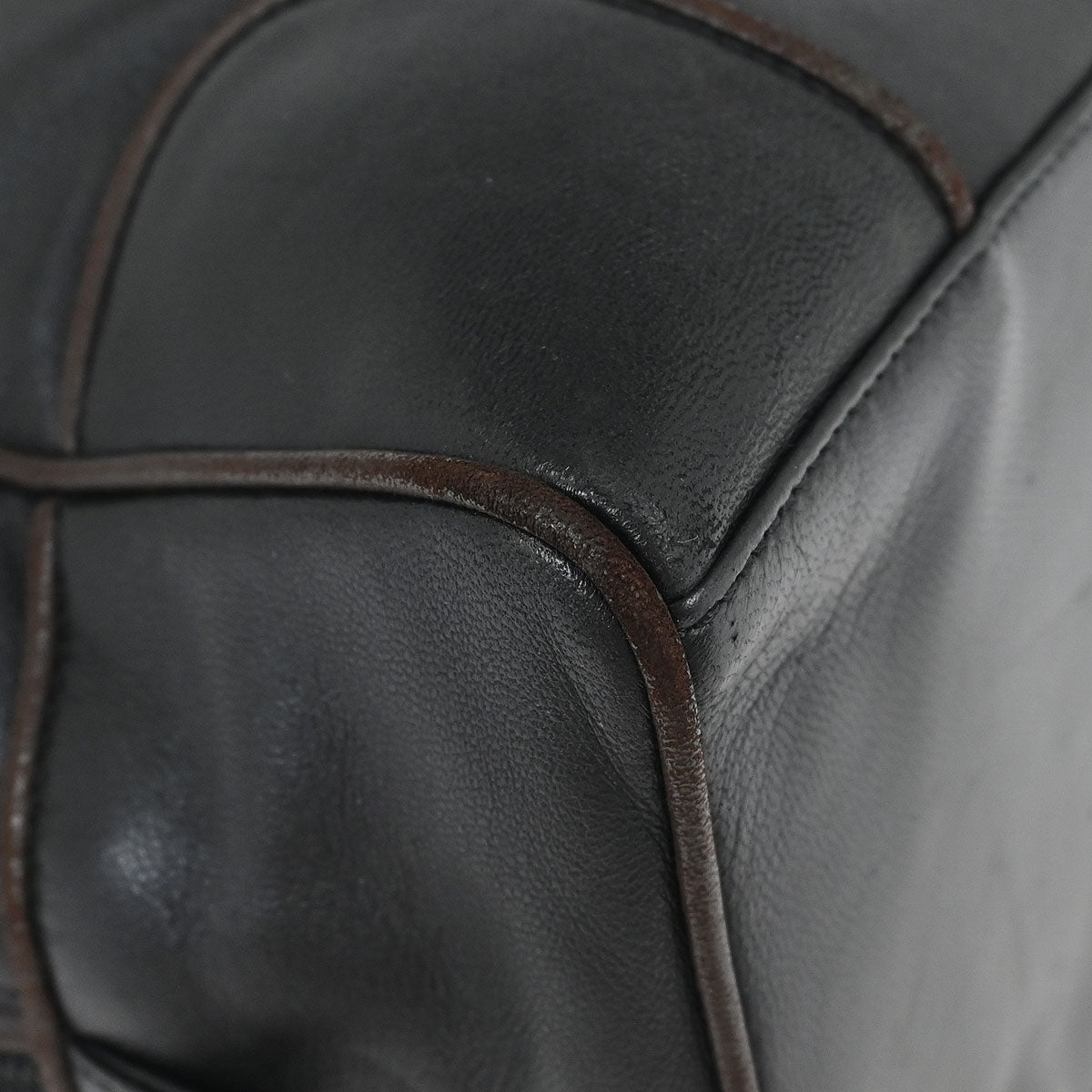 Loewe Black Leather Handbag